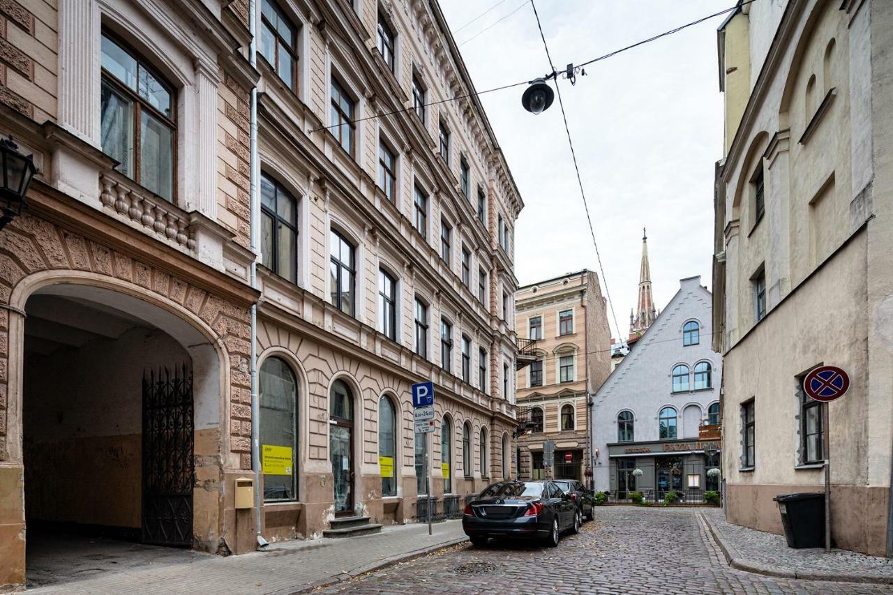 Old Riga Quiet Apartment Dış mekan fotoğraf